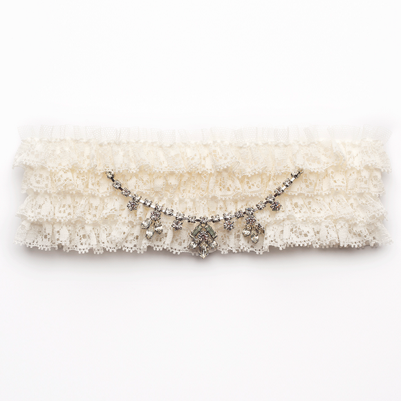 Trousseau Bissous Couture Bridal Garter